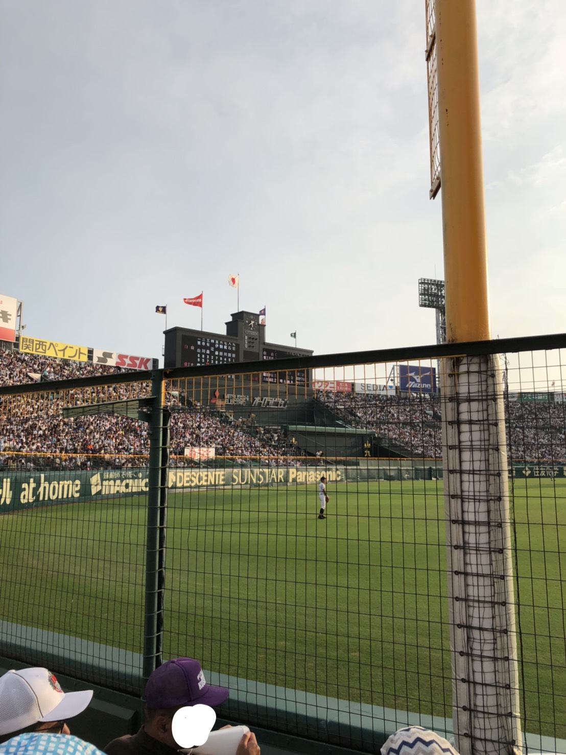 夢舞台。白球の行方、入道雲。 〜第100回全国高校野球選手権大会観戦記〜